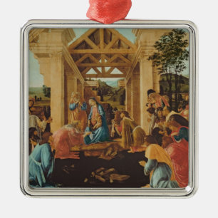 Die Verehrung der Weisen, c.1478-82 Silbernes Ornament