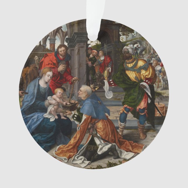 Die Verehrung der Weisen Ornament (Vorderseite)
