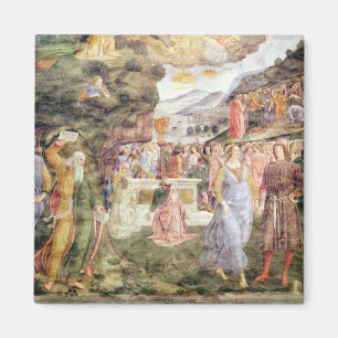 Die Verehrung des goldenen Kalbs Magnet