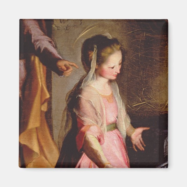 Die Verehrung des Kindes, 1597 Magnet (Vorne)