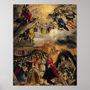 Die Verehrung des Namens Jesus, c.1578 Poster