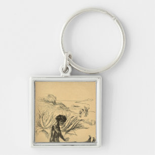 Die Vereinigten Staaten nehmen Kuba von Spanien Schlüsselanhänger