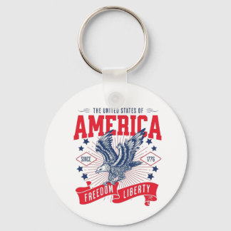 Die Vereinigten Staaten von Amerika - Freiheit und Schlüsselanhänger