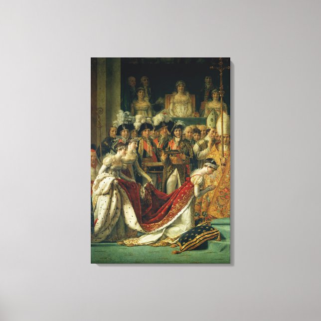 Die Verfolgung des Kaisers Napoleon Leinwanddruck (Vorderseite)