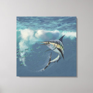 Die Verfolgung Leinwanddruck