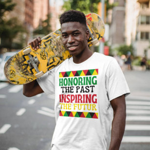 Die Vergangenheit im künftigen motivierend zu ehre T-Shirt