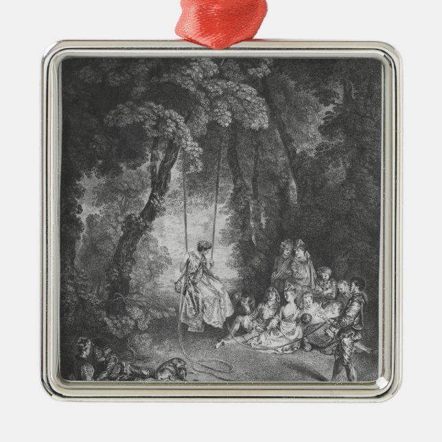 Die Vergnügen des Sommers Ornament Aus Metall (Vorne)