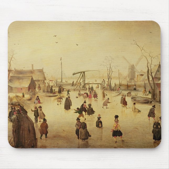 Die Vergnügen des Winters Mousepad (Vorne)