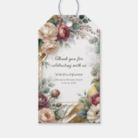 Die vergoldete geheime Garten-Blumen-Hochzeit Glam
