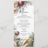 Die vergoldete geheime Garten-Blumen-Hochzeit Glam