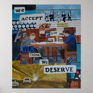 Die Vergünstigungen des Seins ein Wallflower Poster