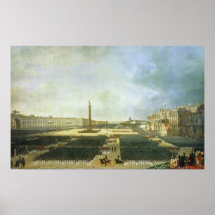 Die Verhaftung der Alexander-Säule Poster