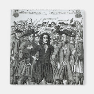 Die Verhaftung von Richter Jeffreys 1689 Magnet