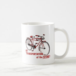 Die Verkehrsmittel der Zukunft Kaffeetasse