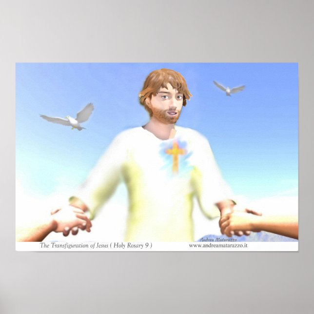 Die Verklärung Jesu Poster (Vorne)