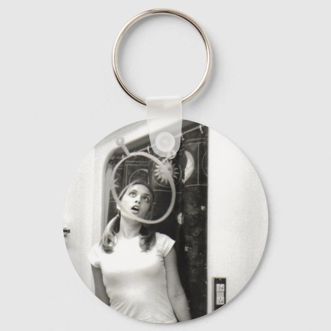 Die Verkleidung am Schlüsselanhänger des Kosmos (Vorderseite)