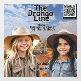 Die Verkleidung der Drongo Line Fensteraufkleber