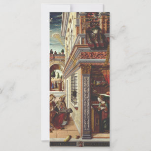 Die Verkündigung Carlo Crivelli Renaissance-Kunst