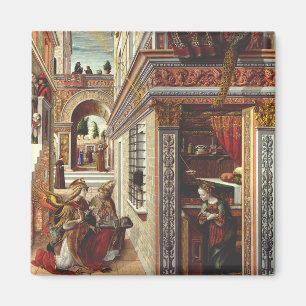 Die Verkündigung Carlo Crivelli Renaissance-Kunst Magnet