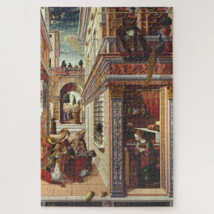 Die Verkündigung Carlo Crivelli Renaissance-Kunst Puzzle