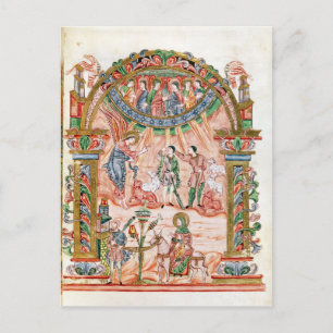 Die Verkündigung der Hirten Postkarte