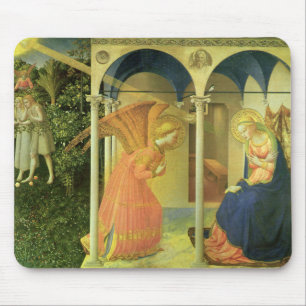 Die Verkündigung des Prado von Fra Angelico Mousepad