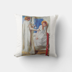 Die Verkündigung durch Dante Gabriel Rossetti Kissen