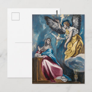 Die Verkündigung   El Greco   Postkarte