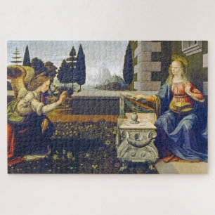 Die Verkündigung Leonardo da Vinci Puzzle