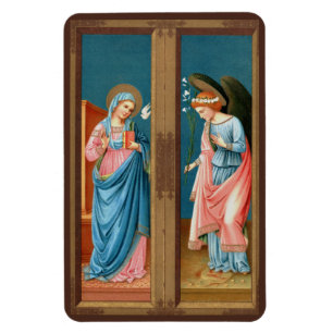 Die Verkündigung von F. Lippi (M 038) Magnet