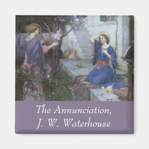 Die Verkündigung von John William Waterhouse Magnet