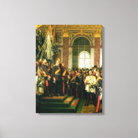 Die Verkündung Wilhelms als Kaiser