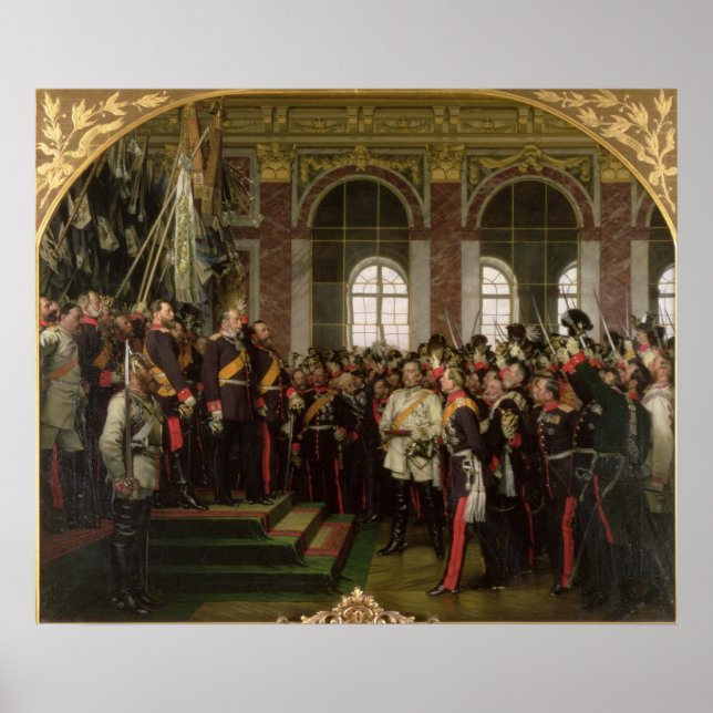 Die Verkündung Wilhelms Poster (Vorne)