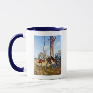 Die Verlegung von Sir Lamorak, c. 1922 von N.C. Wy Tasse