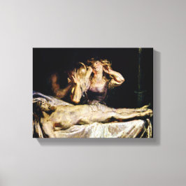 Die Verleumdung Jesu Christi - Rubens Leinwanddruck