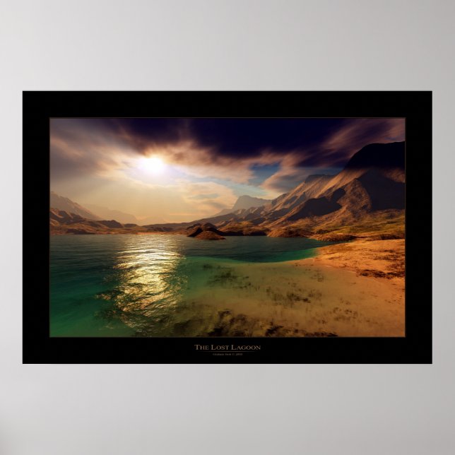Die verlorene Lagune Poster (Vorne)