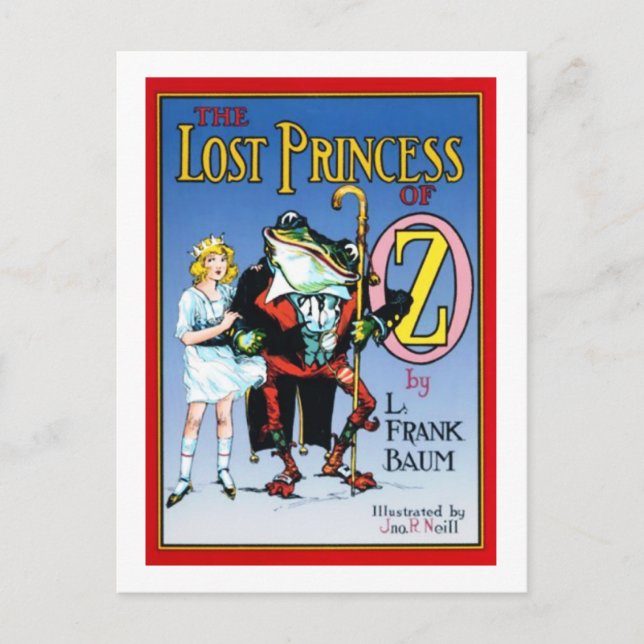 Die verlorene Prinzessin von Oz Postkarte (Vorderseite)