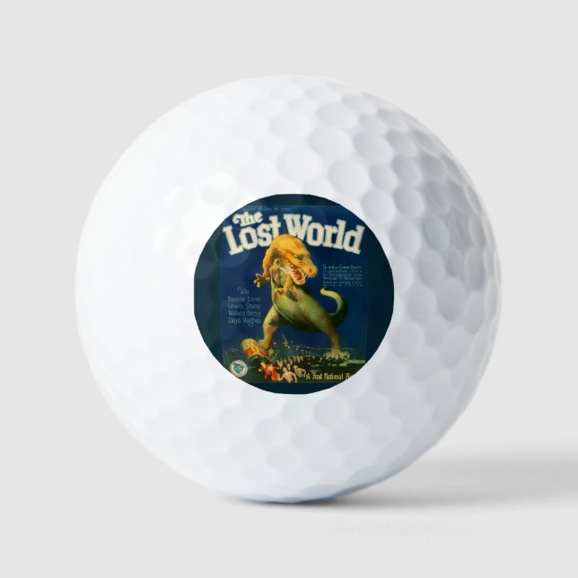 Die verlorene Welt Golfbälle (Vorderseite)