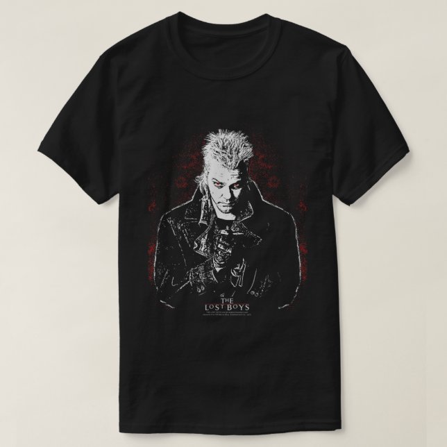 Die verlorenen Jungs David Red Eyes T-Shirt (Design vorne)