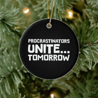 Die Verschleppenden vereinigen sich... Morgen - Fu Keramik Ornament