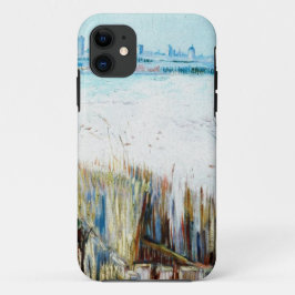 Die verschneite Landschaft mit den Arlen im Hinter Case-Mate iPhone Hülle