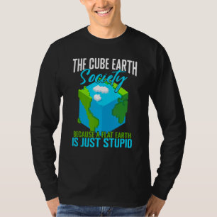 Die Verschwörung der Cube Earth T-Shirt