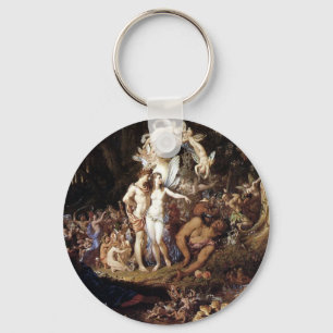 Die Versöhnung von Titania und Oberon Schlüsselanhänger