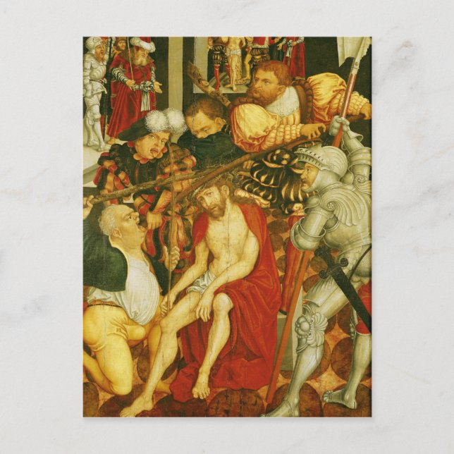 Die Verspottung Christi Postkarte (Vorderseite)