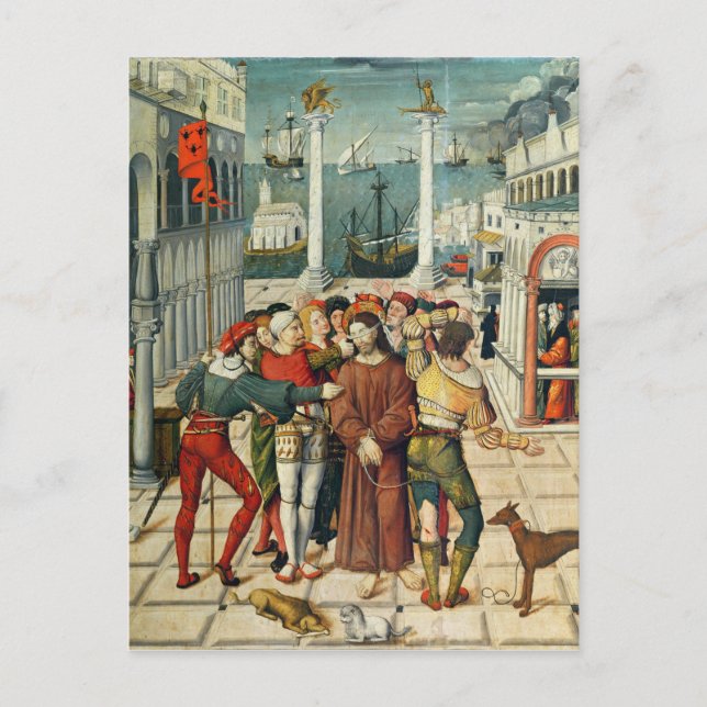 Die Verspottung Christi Postkarte (Vorderseite)