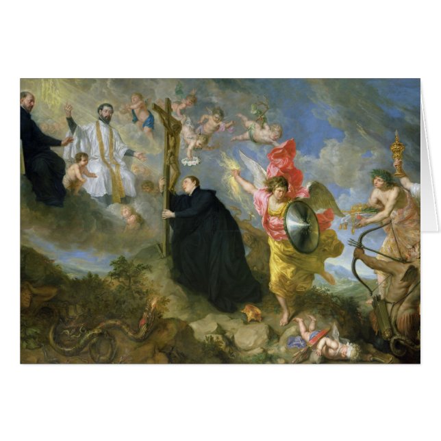 Die Versprechen des Heiligen Aloysius von Gonzaga (Vorderseite (Horizontal))