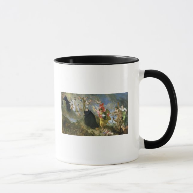 Die Versprechen des Heiligen Aloysius von Gonzaga Tasse (Rechts)