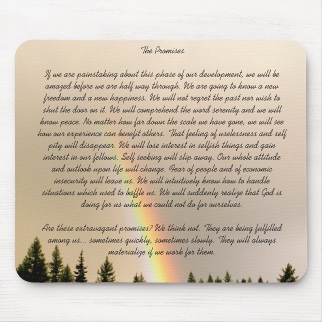 Die Versprechen Mousepad (Vorne)