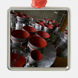 Die Verstärker des Soyuz TMA-14 Raumfahrzeugs 2 Ornament Aus Metall