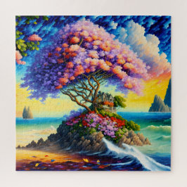 Die versteckte Insel im Ozean Puzzle